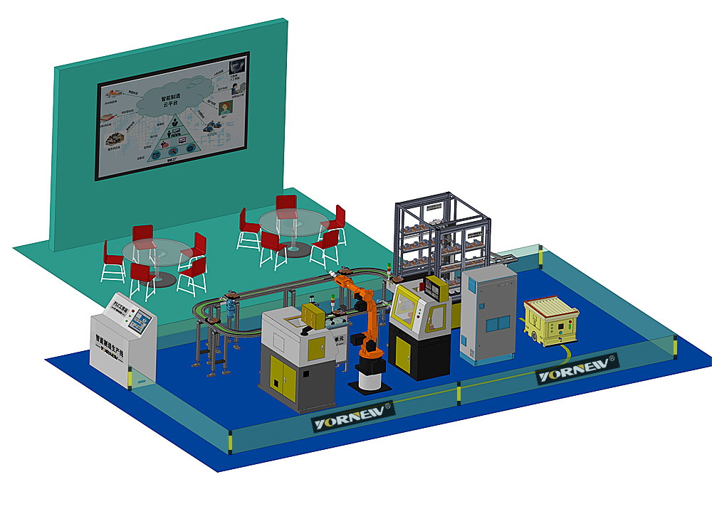工業(yè)4.0智能制造生產(chǎn)線實(shí)訓(xùn)系統(tǒng)